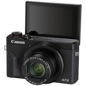 Aparat foto compact Canon Powershot G7X III, 20.1MP, 4K, Negru