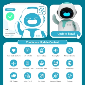 Robotel cu inteligenta emotionala EILIK