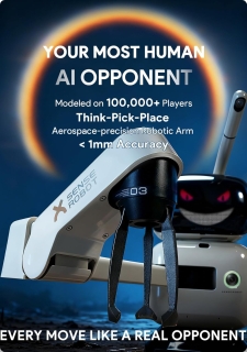 SenseRobot Orion – Robot de Sah cu Brat Mecanic, 25 Niveluri AI, 1200+ Lectii
