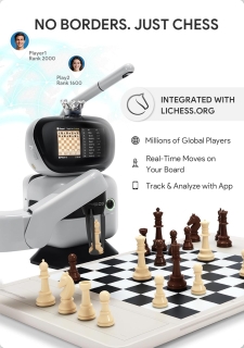SenseRobot Orion – Robot de Sah cu Brat Mecanic, 25 Niveluri AI, 1200+ Lectii