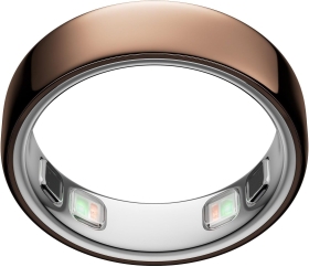 Oura Ring 5 Deep Rose Smart Ring, Titan, Bluetooth, Rezistent la Apa