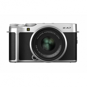 Aparat foto Mirrorless Fujifilm X-A7, negru/argintiu