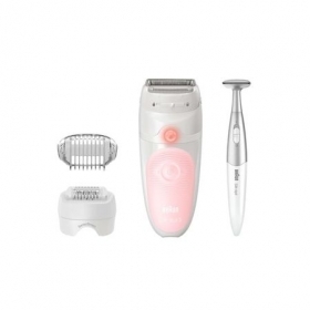 Epilator Braun Silk-épil 5 5-820, alb/roz 