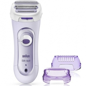 Epilator electric Braun Silk-épil 5/560, alb / violet 