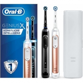 Pachet 2 periute de dinti electrice Braun Oral-B Genius 20900