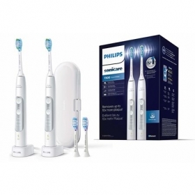 Pachet 2 periute de dinti electrice Philips Sonicare 7300, alb