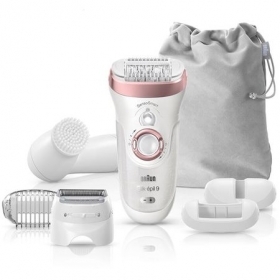 Epilator Braun Silk-epil 9/880, Alb-Roz 