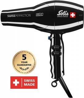 Uscator de par Solis Swiss Made, negru