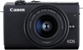 Aparat foto Mirrorless Canon EOS M200, 15-45mm, negru