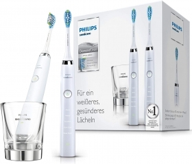 Set periute electrice Philips Sonicare DiamondClean HX9327/87, alb