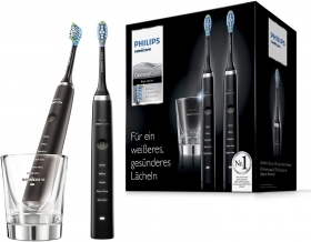 Set periute electrice Philips Sonicare DiamondClean HX9357/87, negru