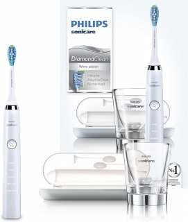 Periuta electrica Philips Sonicare DiamondClean HX9339/89, alb