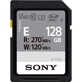 Card Sony SF-E Series SDXC, 128 GB