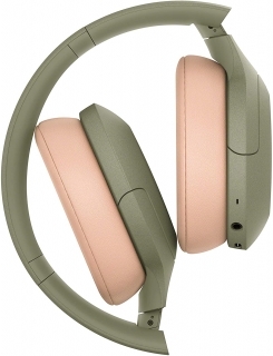 Casti wireless Sony WH-H910NG, Verde