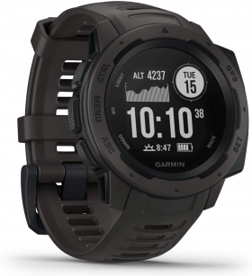 Ceas Smartwatch Garmin Instinct, Black