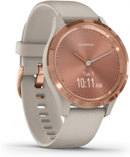 Ceas smartwatch Garmin Vivomove 3S, Rose Tundra