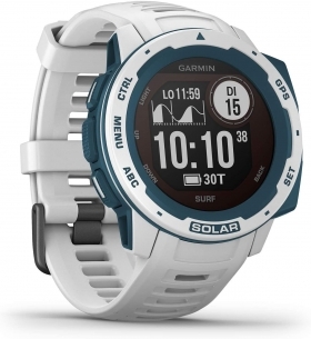 Ceas smartwatch Garmin Instinct Solar, Surf Edition