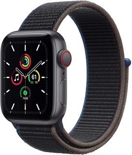 Smartwatch Apple Watch SE, GPS+Cellular, 40 mm, Charcoal Sport