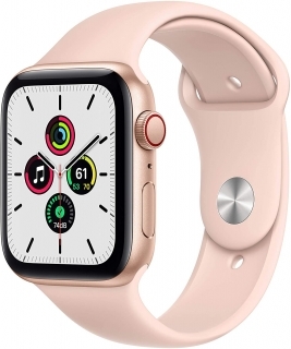 Apple Watch SE, GPS, Cellular, 44 mm, Pink Sand Sport