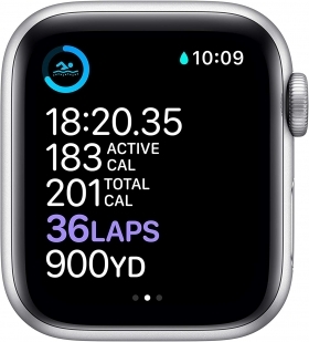 Smartwatch Apple Watch 6, GPS+Cellular, 40mm, White Sport