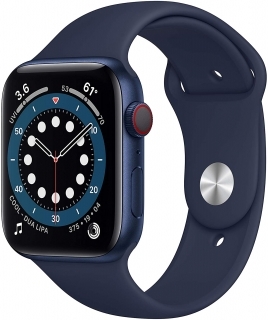 Apple Watch 6, GPS, 44mm, Deep Navy Sport