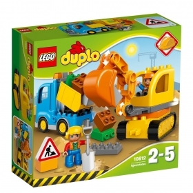 LEGO DUPLO - Camion si excavator pe senile 10812