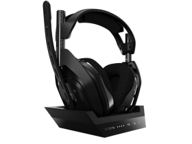 Casti gaming  Astro A50, Playstation 4 si PC, Negru