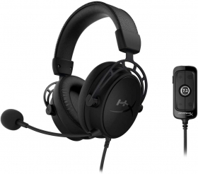 Casti gaming HyperX Cloud Alpha S, Negru