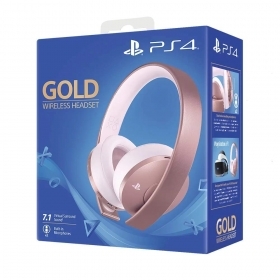 Casti Gaming Sony Wireless Gold PS4, Rose Gold