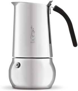 Cafetiera Bialetti Kitty, 6 cesti, Argintiu