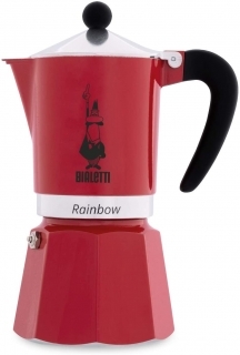 Cafetiera Bialetti Rainbow, 6 cesti, Rosu