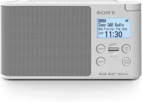 Radio portabil cu DAB Sony XDR-S41D, Alb