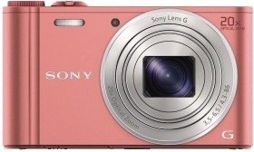 Aparat foto digital Sony Cyber-Shot DSC-WX350, Pink