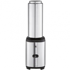 Blender WMF 416410011, 300 W, 0.6L, recipient metalic, Inox