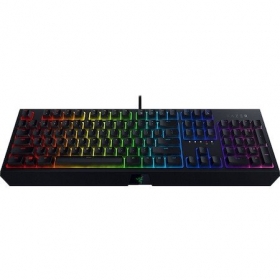 Tastatura mecanica gaming Razer BlackWidow 2019, layout US, green switch, Negru