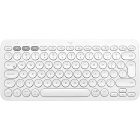 Tastatura Bluetooth Logitech K380, Multi-Device, Alb